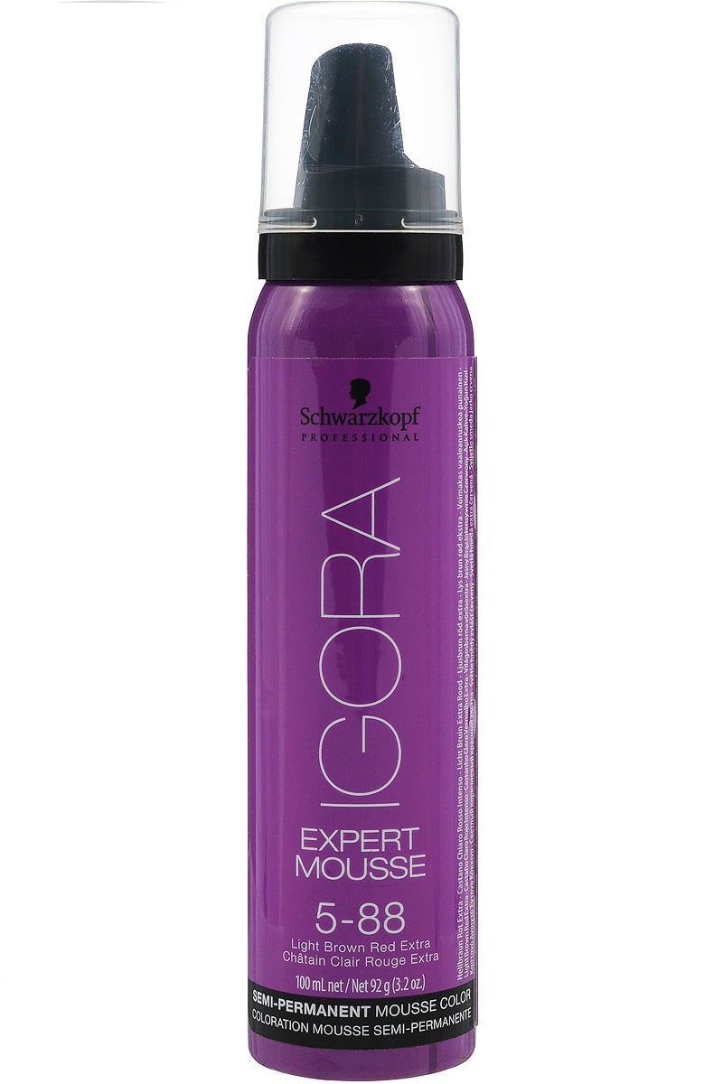 Мусс-краска для волос Schwarzkopf Professional Igora Expert Mousse, тон 5-88, 100 мл (1946620) - фото 2