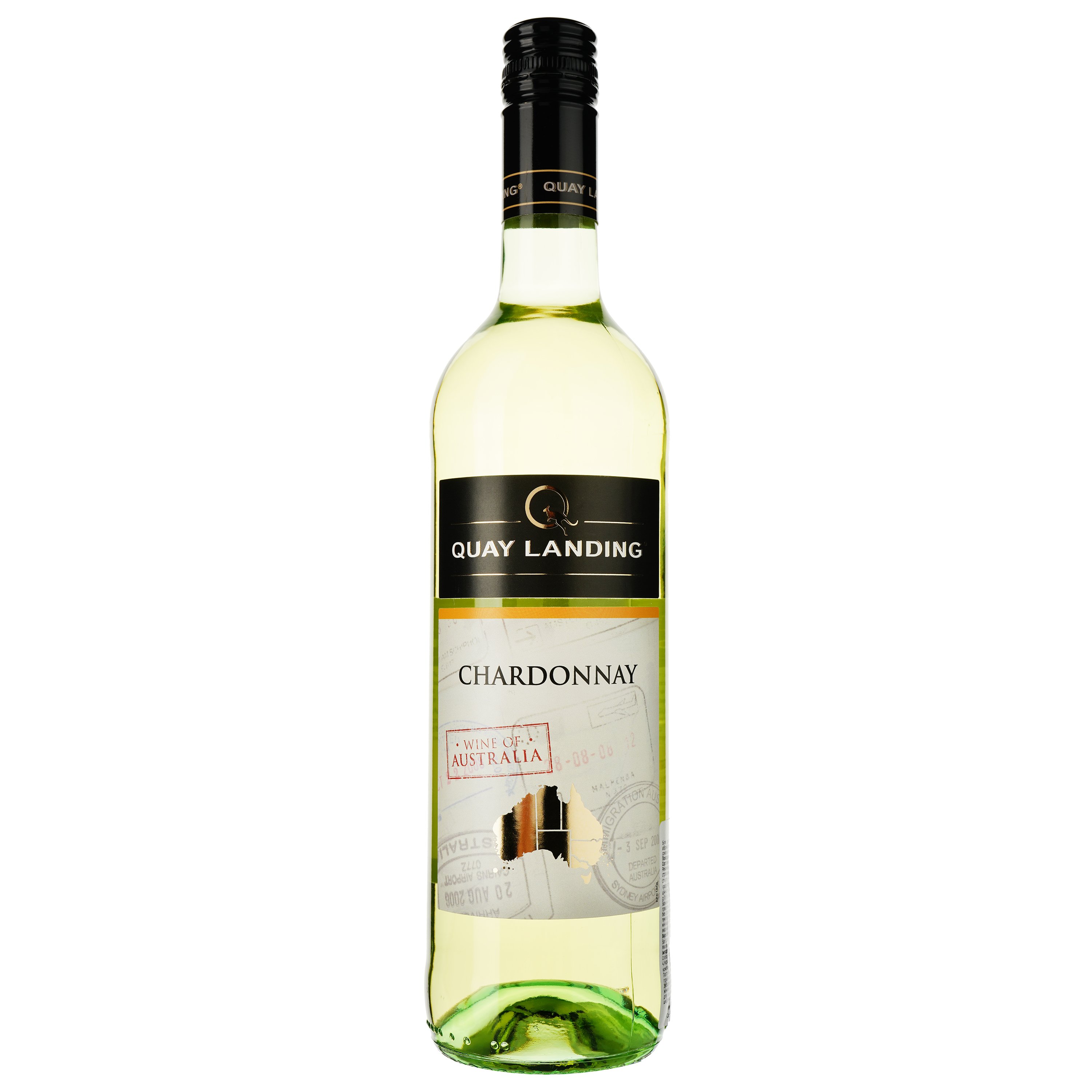 Вино Quay Landing Chardonnay, біле, сухе, 0,75 л - фото 1