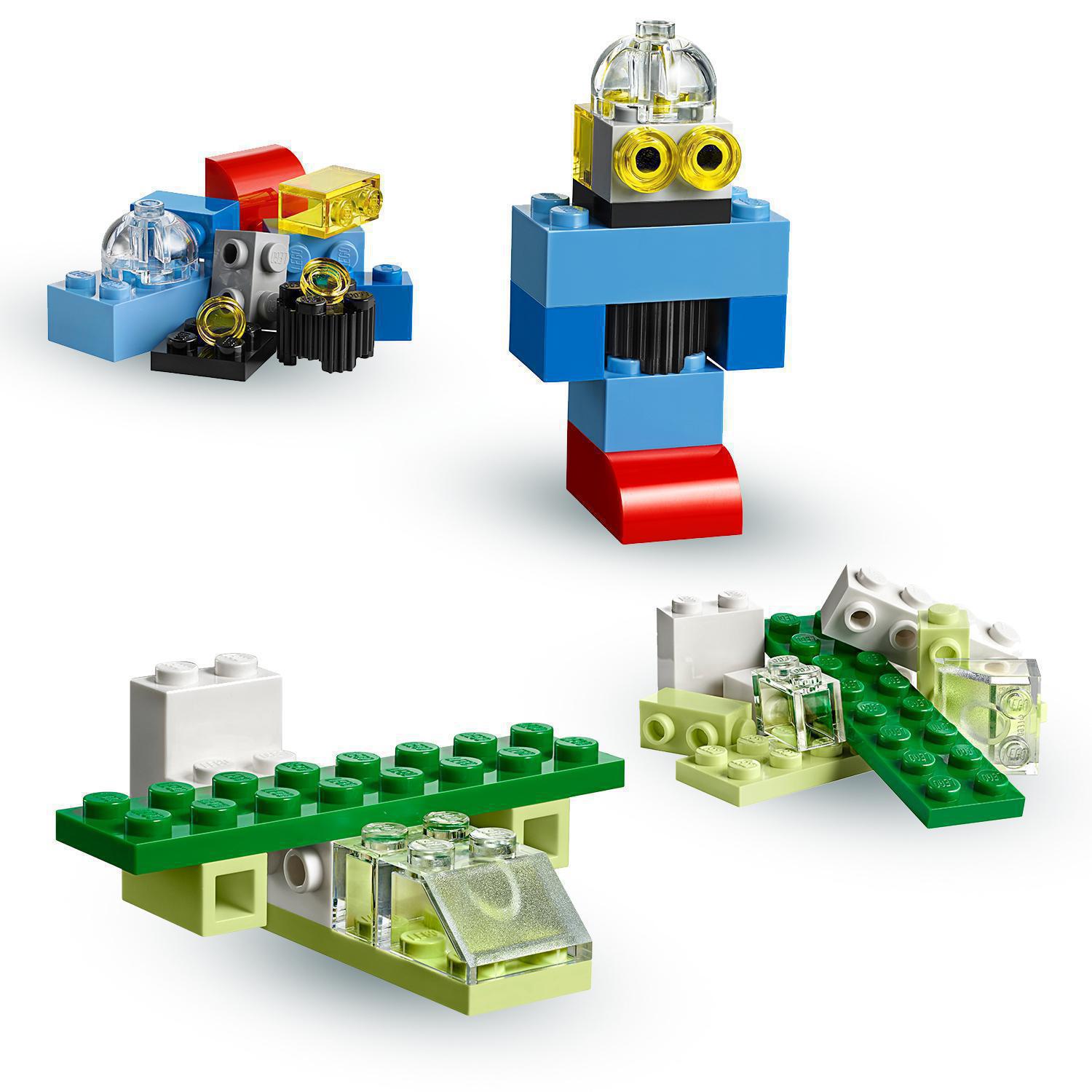 Конструктор LEGO Classic Чемоданчик для творчества и конструирования, 213 деталей (10713) - фото 5