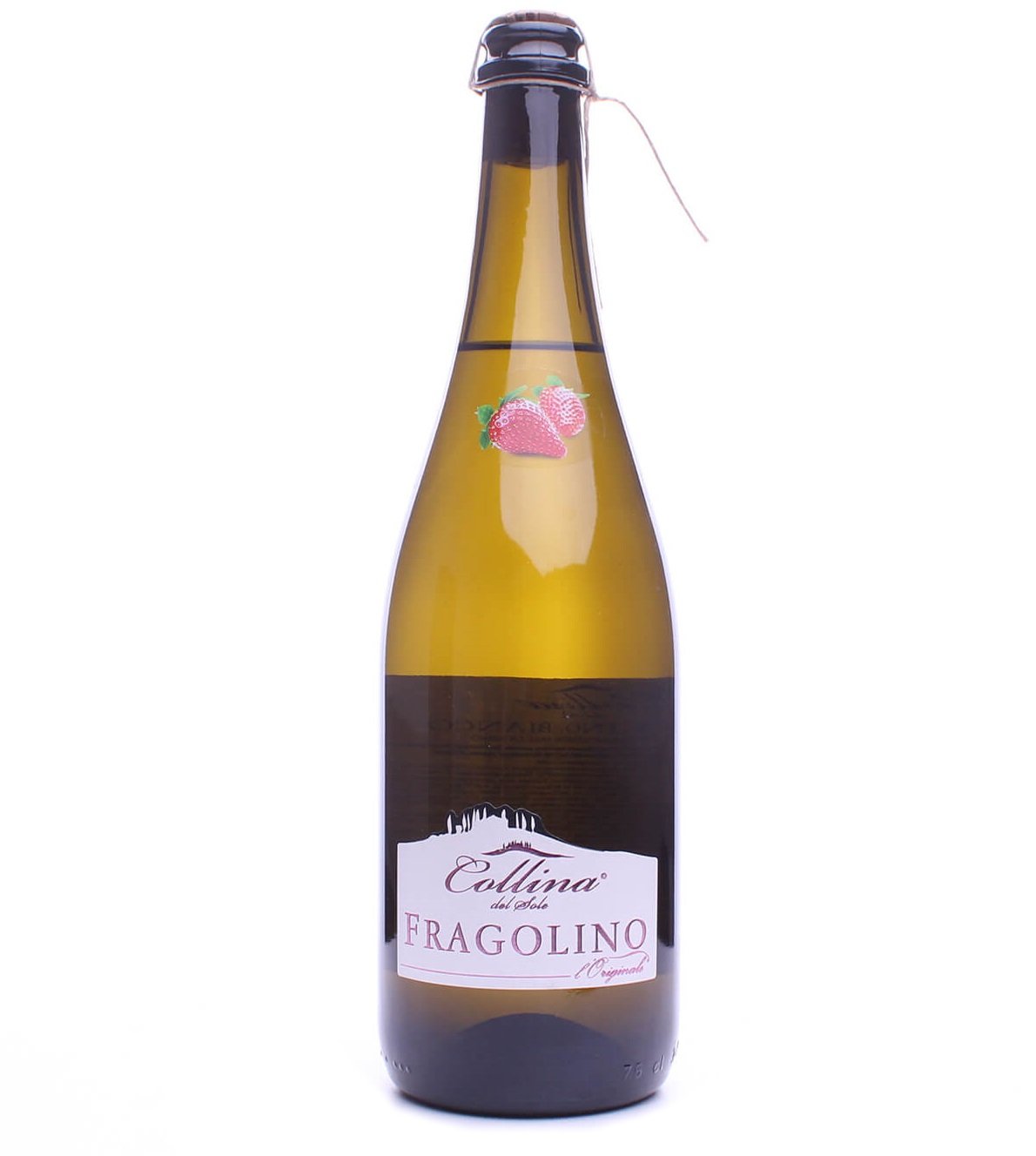 Вино игристое Collina del Sole Fragolino Bianco, 7%, 0,75 л (785546) - фото 1