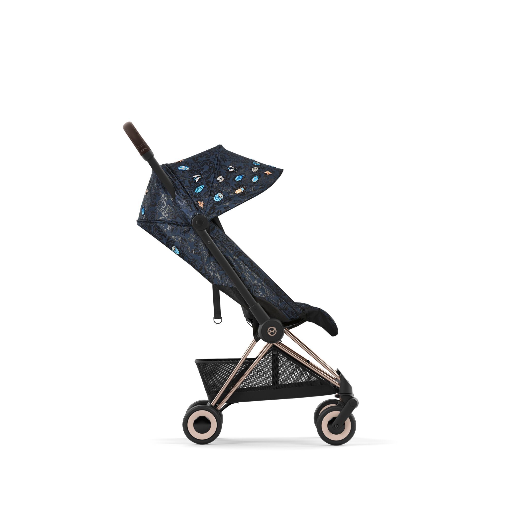 Прогулочная коляска Cybex Coya Jewels of Nature темно-синяя (522003111) - фото 6