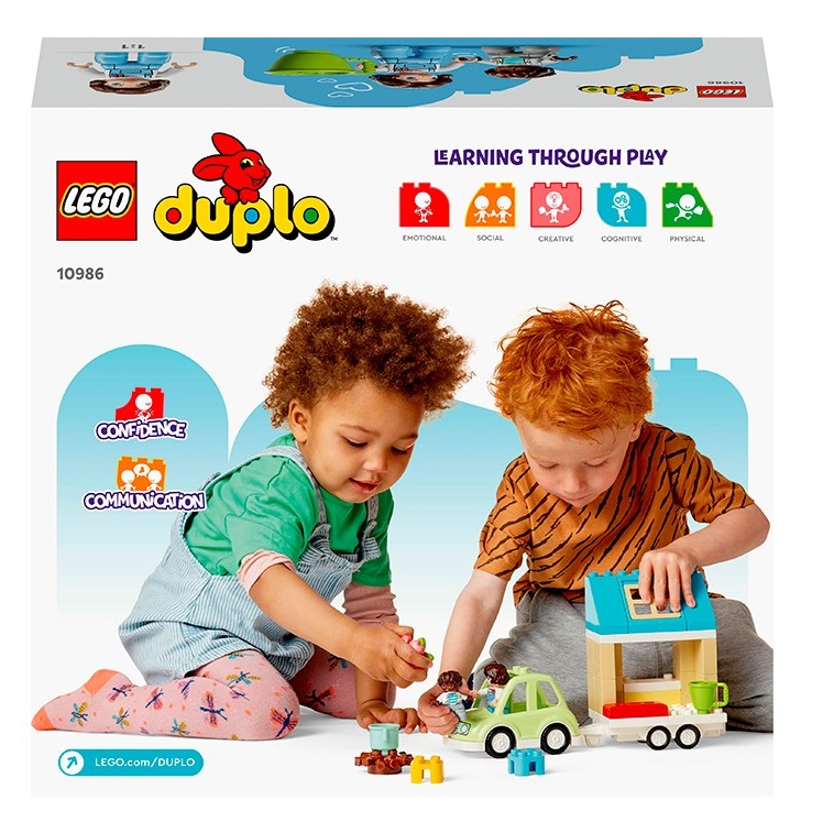 Конструктор LEGO DUPLO Town Семейный дом на колесах, 31 деталь (10986) - фото 9