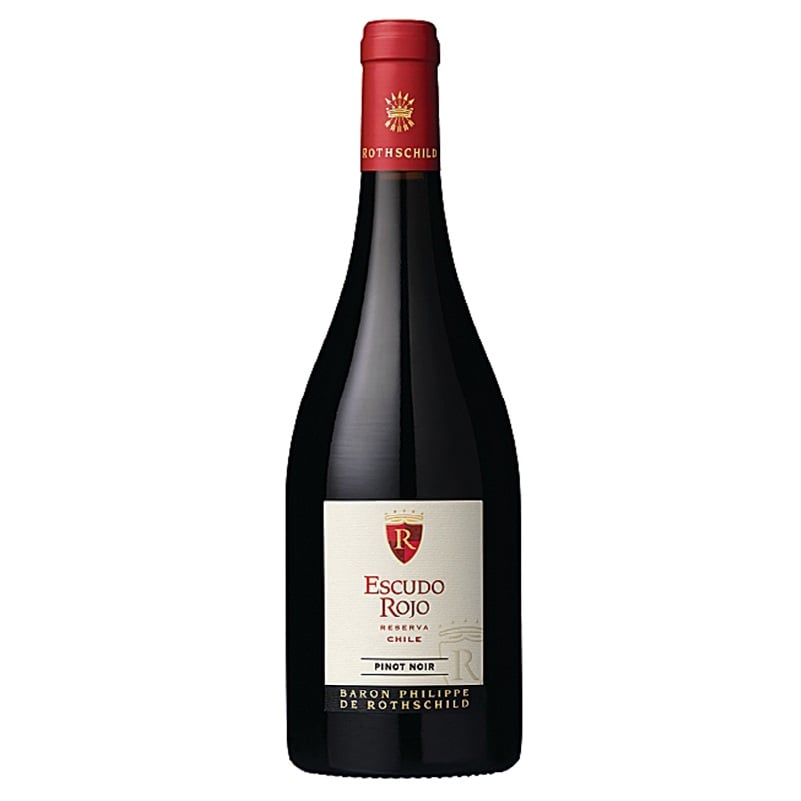 Вино Escudo Rojo Reserva Pinot Noir, красное, сухое, 13%, 0,75 л - фото 1