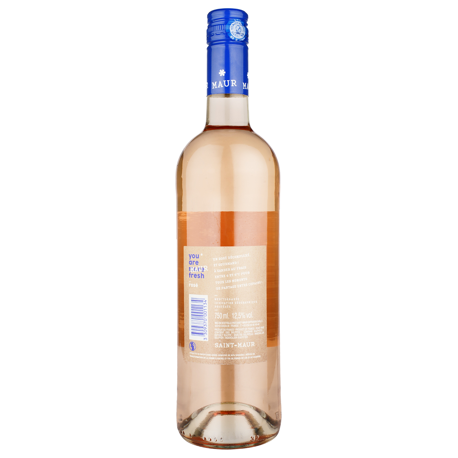Вино Saint Maur Diffusion You Are Maur, розовое, сухое, 0,75 л - фото 2