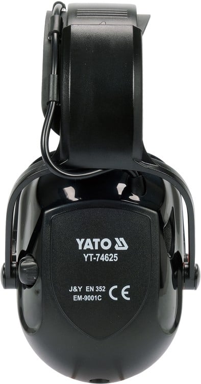 Наушники Yato электронные шумозащитные с интеллектуальной системой защиты слуха - фото 3