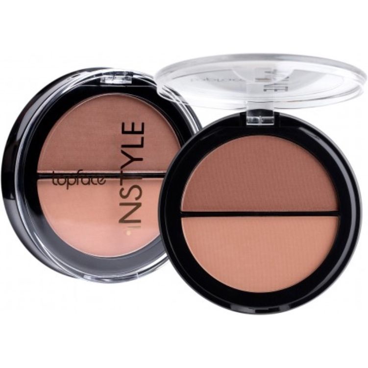 Рум'яна двоколірні TopFace Instyle Twin Blush On PT353 відтінок 007, 10 г - фото 1