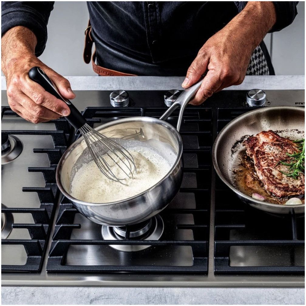 Ківш KitchenAid Multi-Ply Stainless Steel кухарський 24 см 3.7 л (CC006025-001) - фото 7