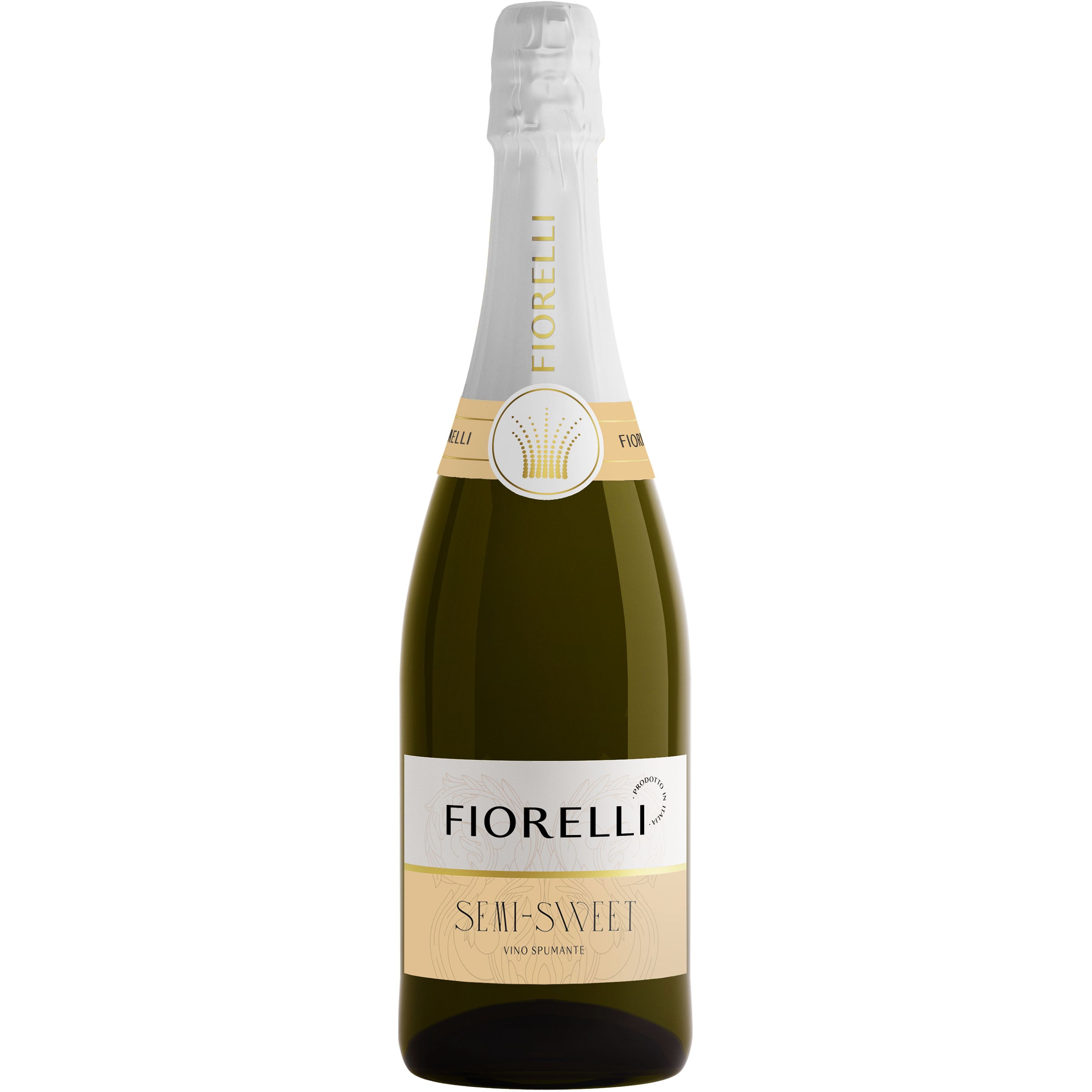 Вино ігристе Fiorelli Semi-Sweet біле напівсолодке 0.75 л - фото 1