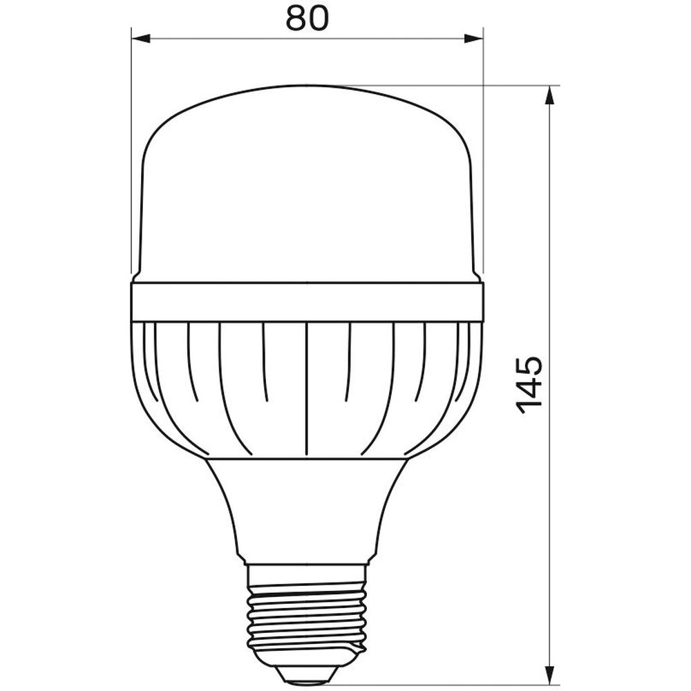 LED лампа Titanum A80 20W E27 6500К (TL-HA80-20276) - фото 3