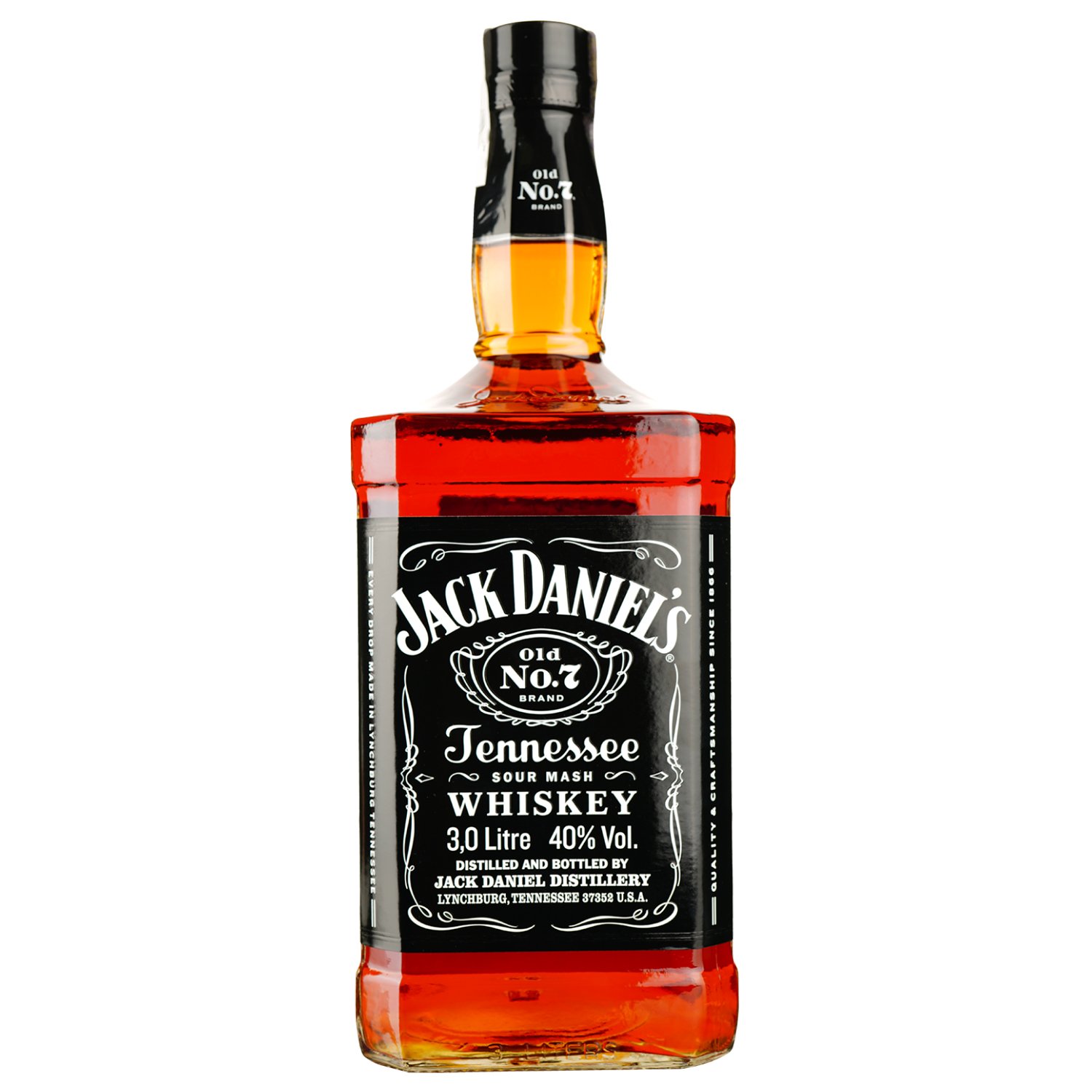Віскі Jack Daniel's Tennessee Old No.7, 40%, 3 л (590067) - фото 1