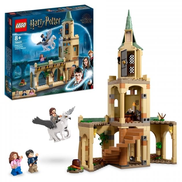 Конструктор LEGO Harry Potter Двор Хогвартса: Спасение Сириуса, 345 детали (76401) - фото 3