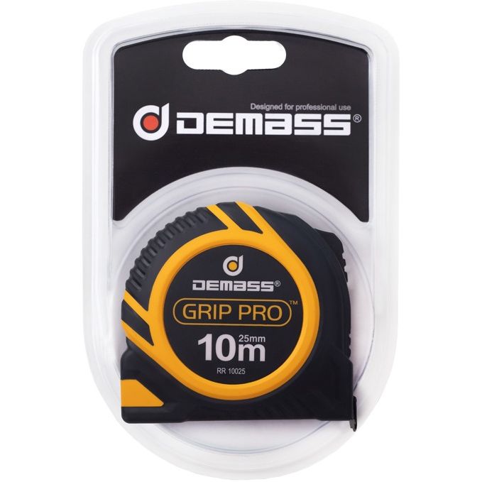 Рулетка вимірювальна Demass Grip Pro 10 м (RR 10025) - фото 5