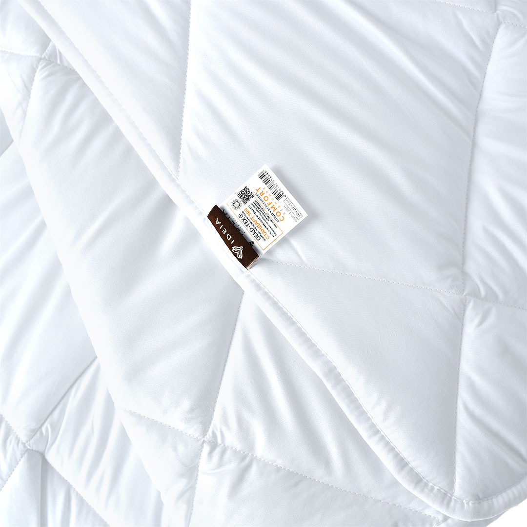 Одеяло Ideia Comfort Standart, евростандарт, 220х200 см (8-11898 білий) - фото 3