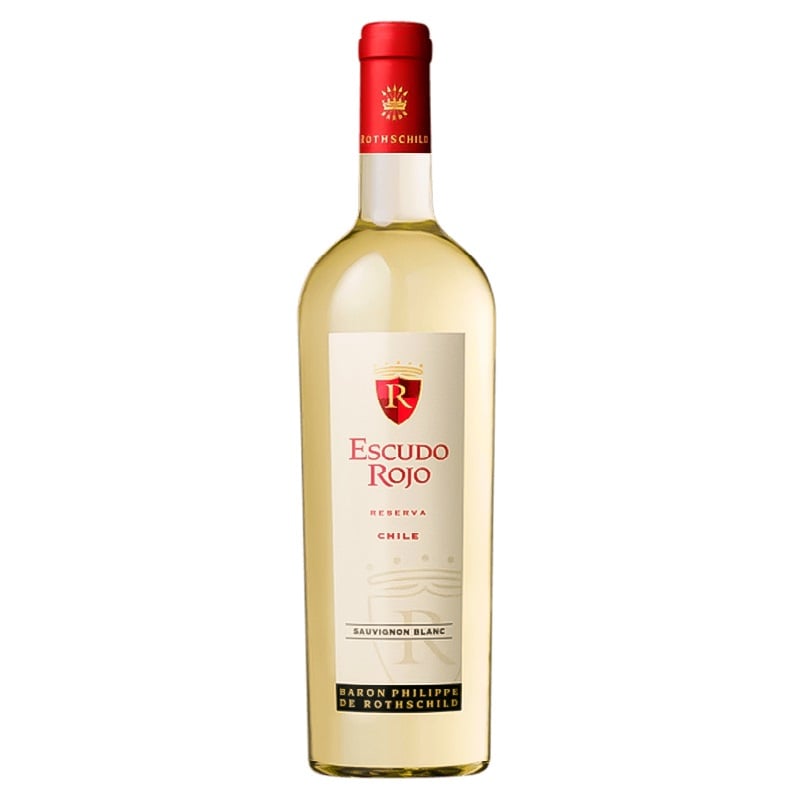 Вино Baron Philippe de Rothschild Escudo Rojo Reserva Sauvignon Blanc, белое, сухое, 13%, 0,75 л - фото 1