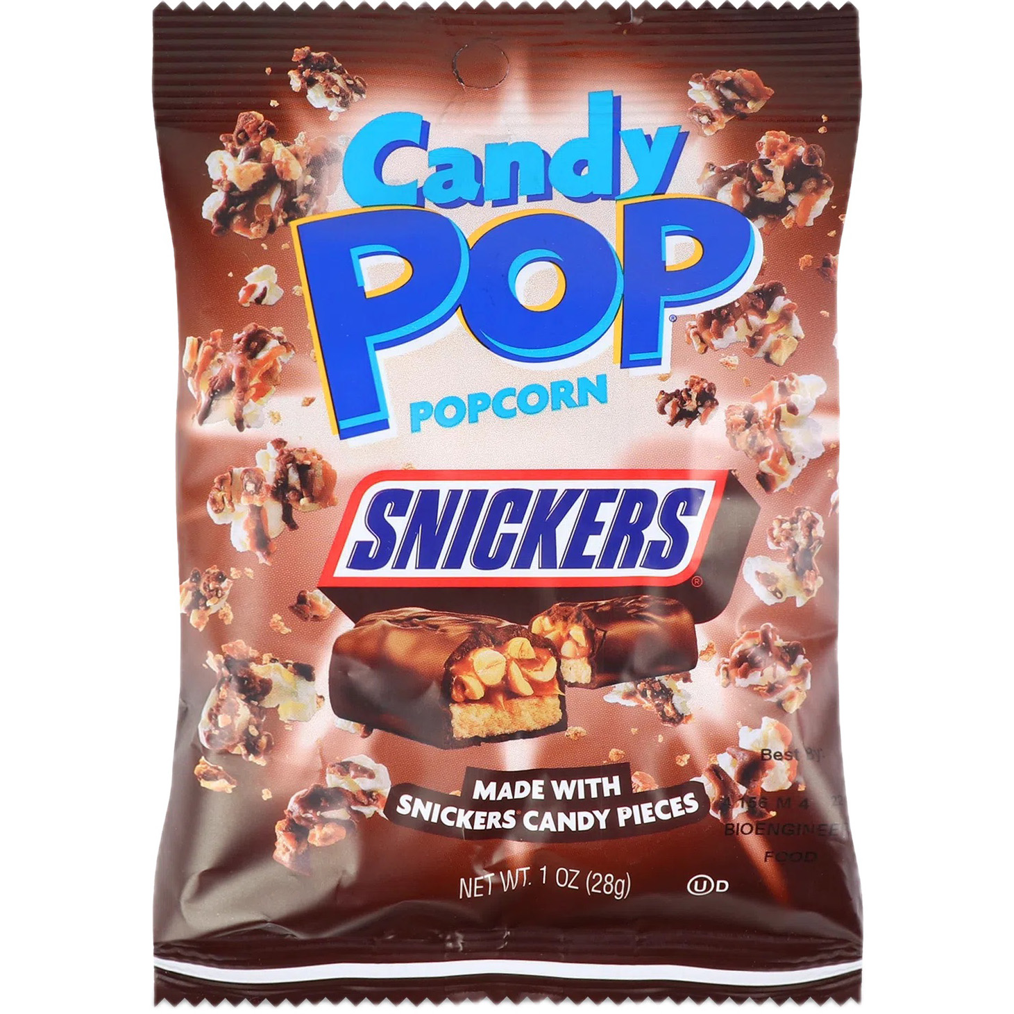 Попкорн Candy Pop Snickers 28 г - фото 1