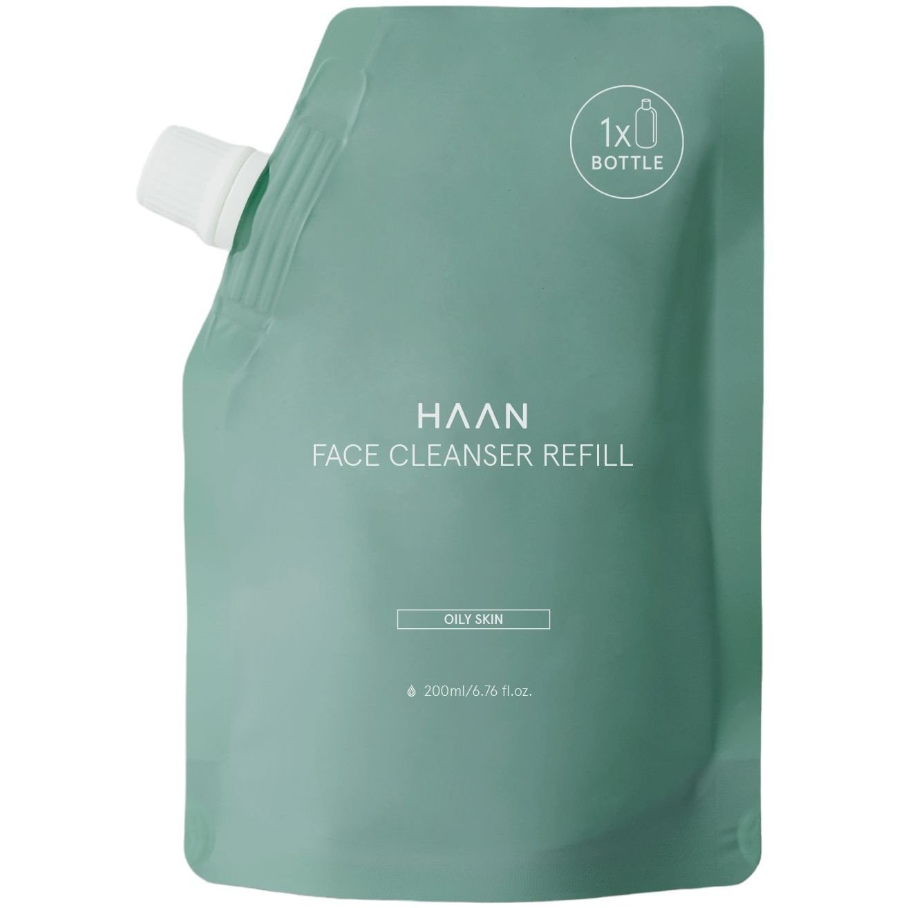 Засіб для вмивання Haan Oily Skin, для жирної шкіри, запасний блок, 200 мл - фото 1