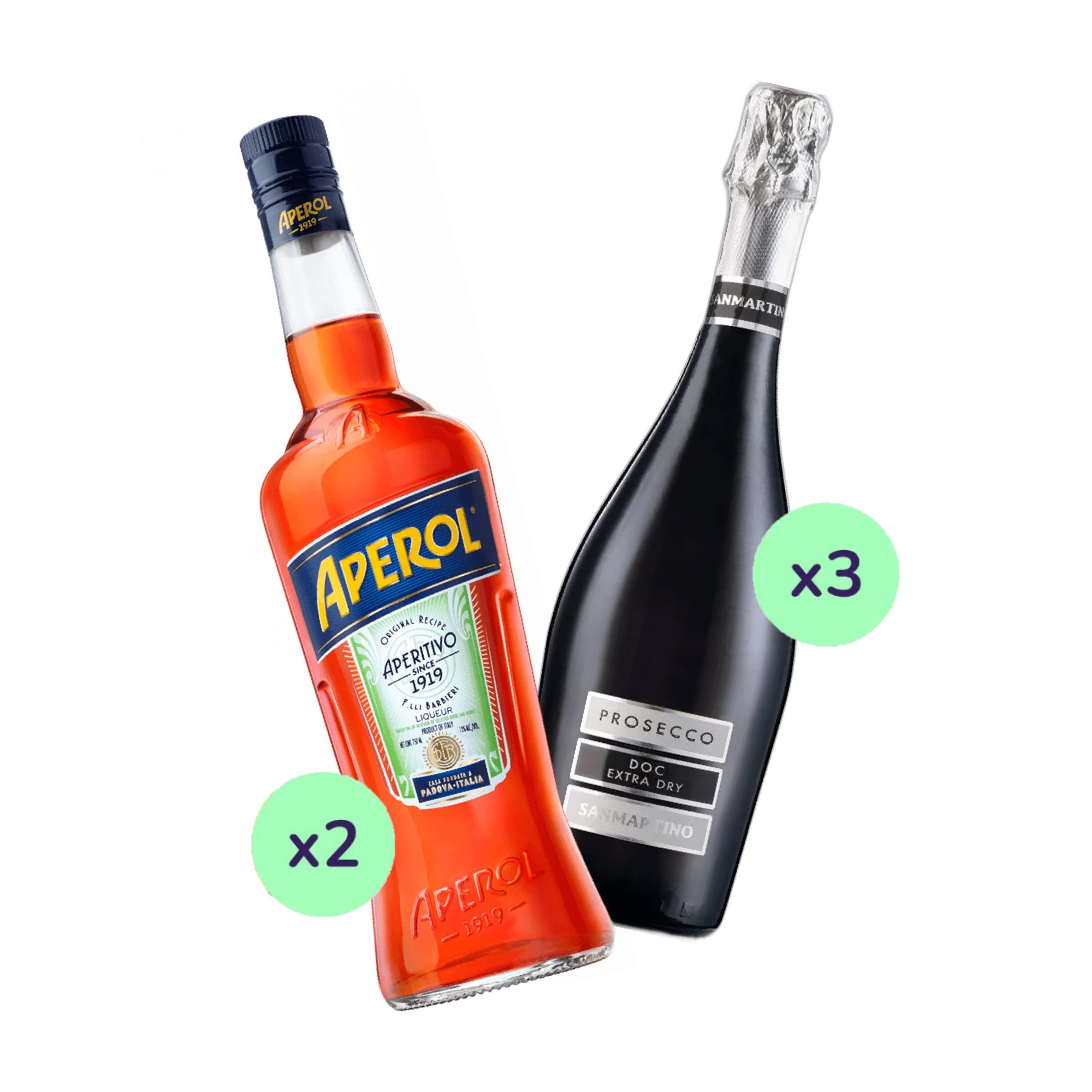 Коктейль Aperol Spritz (набор ингредиентов) х25 на основе Aperol - фото 2