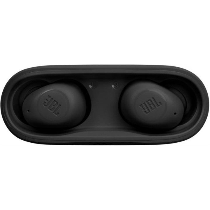 Навушники бездротові JBL Wave Buds Bluetooth 5.2 TWS Black - фото 5