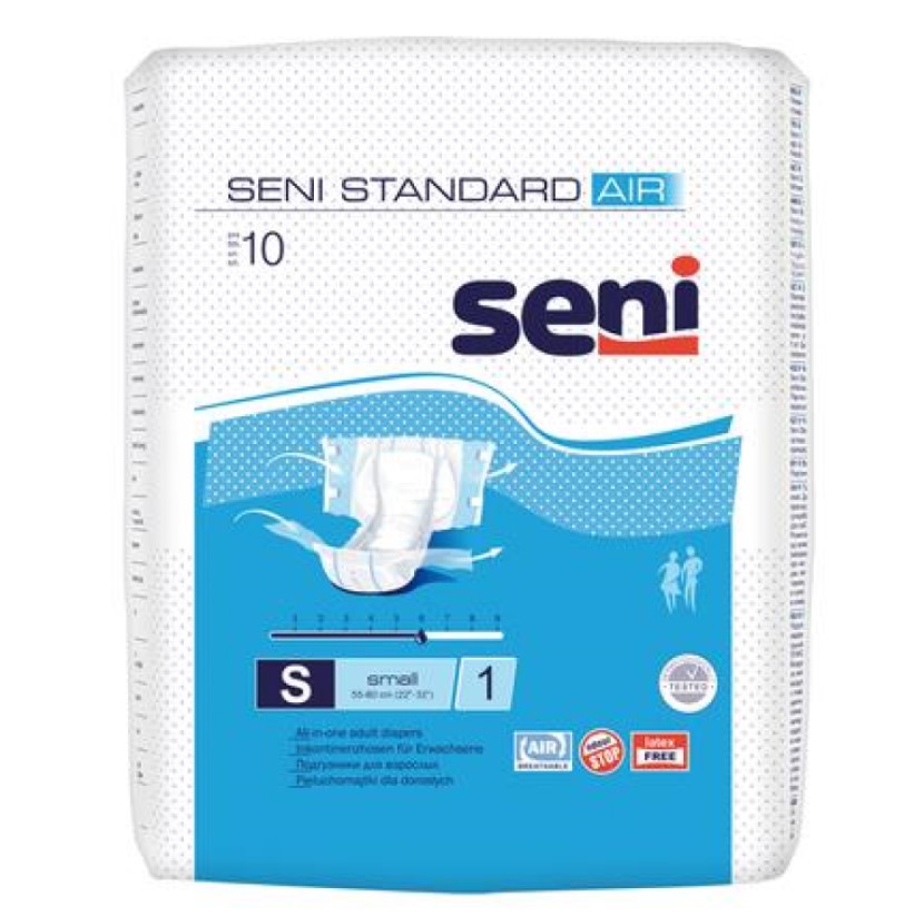 Підгузки для дорослих Seni Standard Air small 10 шт. (SE-094-SM10-SA1) - фото 1