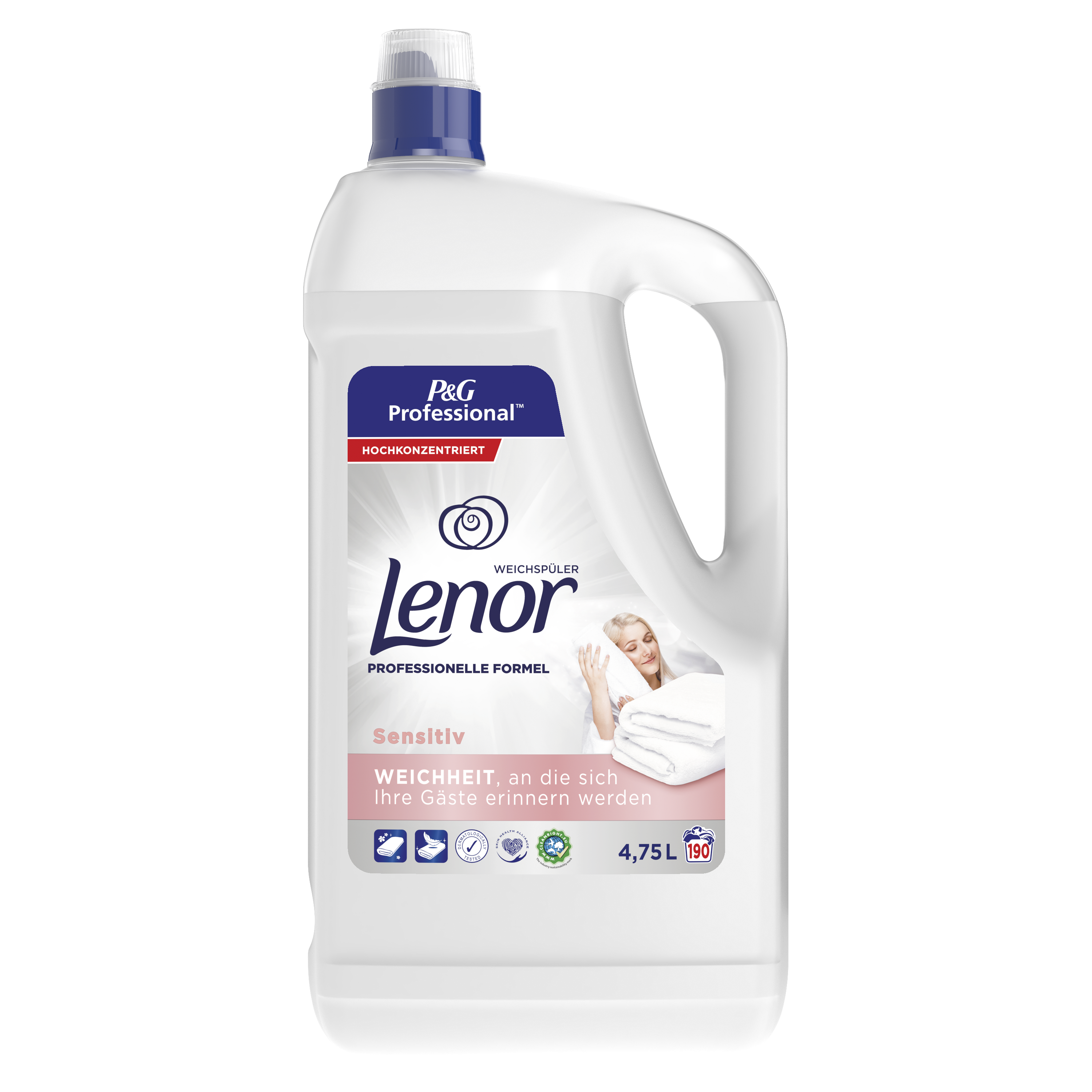 Кондиционер для белья Lenor Professional Для чувствительной кожи, 4.75 л (81742313) - фото 1