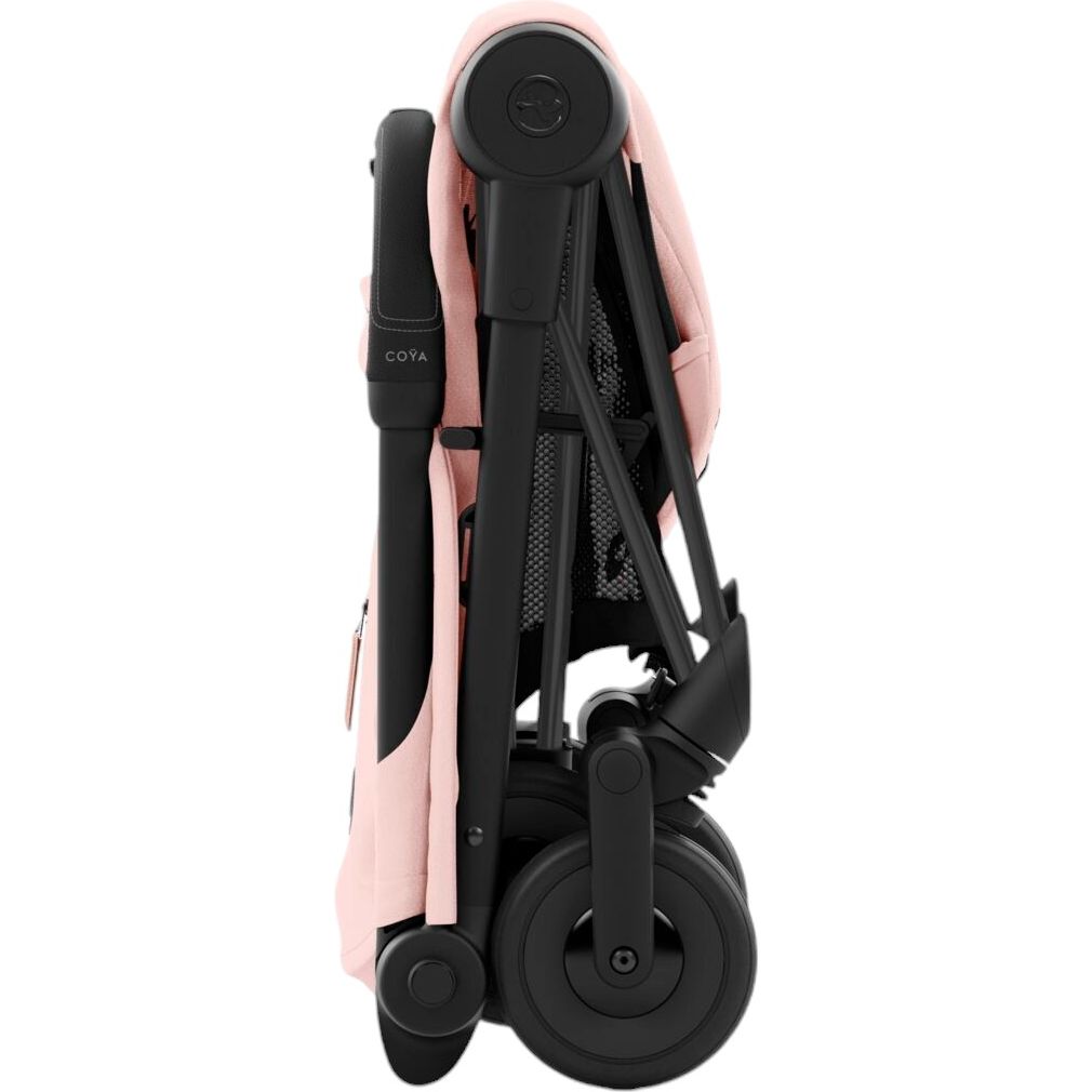 Прогулочная коляска Cybex Coya Matt Black Peach Pink (522004345) - фото 7