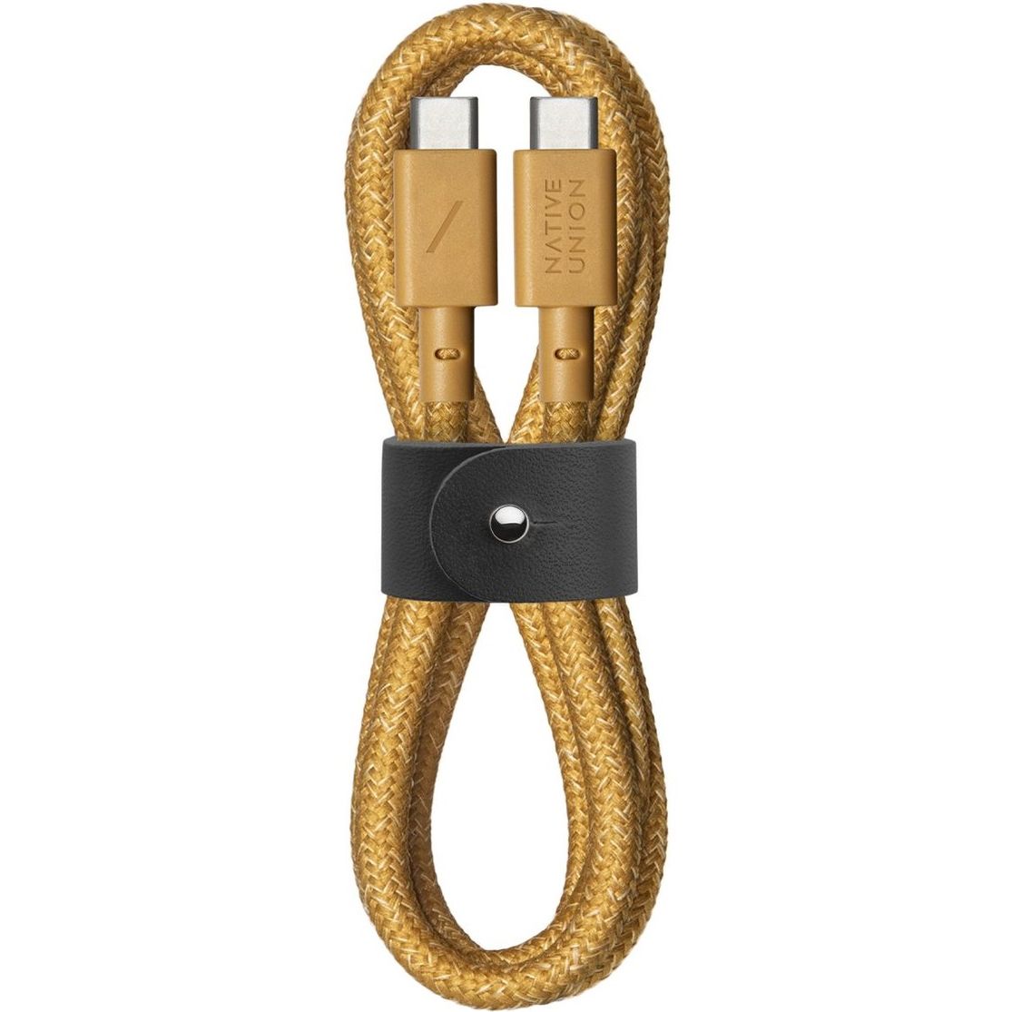 Кабель USB-C to USB-C Native Union Belt Cable Kraft 1.2 м - фото 1