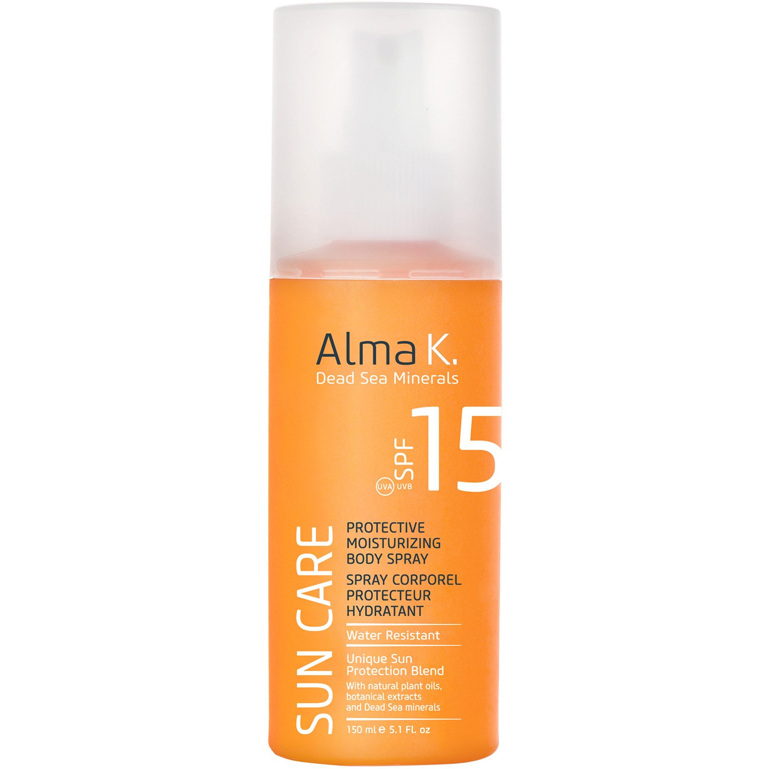 Сонцезахисний спрей для тіла Alma K Sun Care Protective Moisturizing Body Spray SPF 15, 150 мл (121593) - фото 1