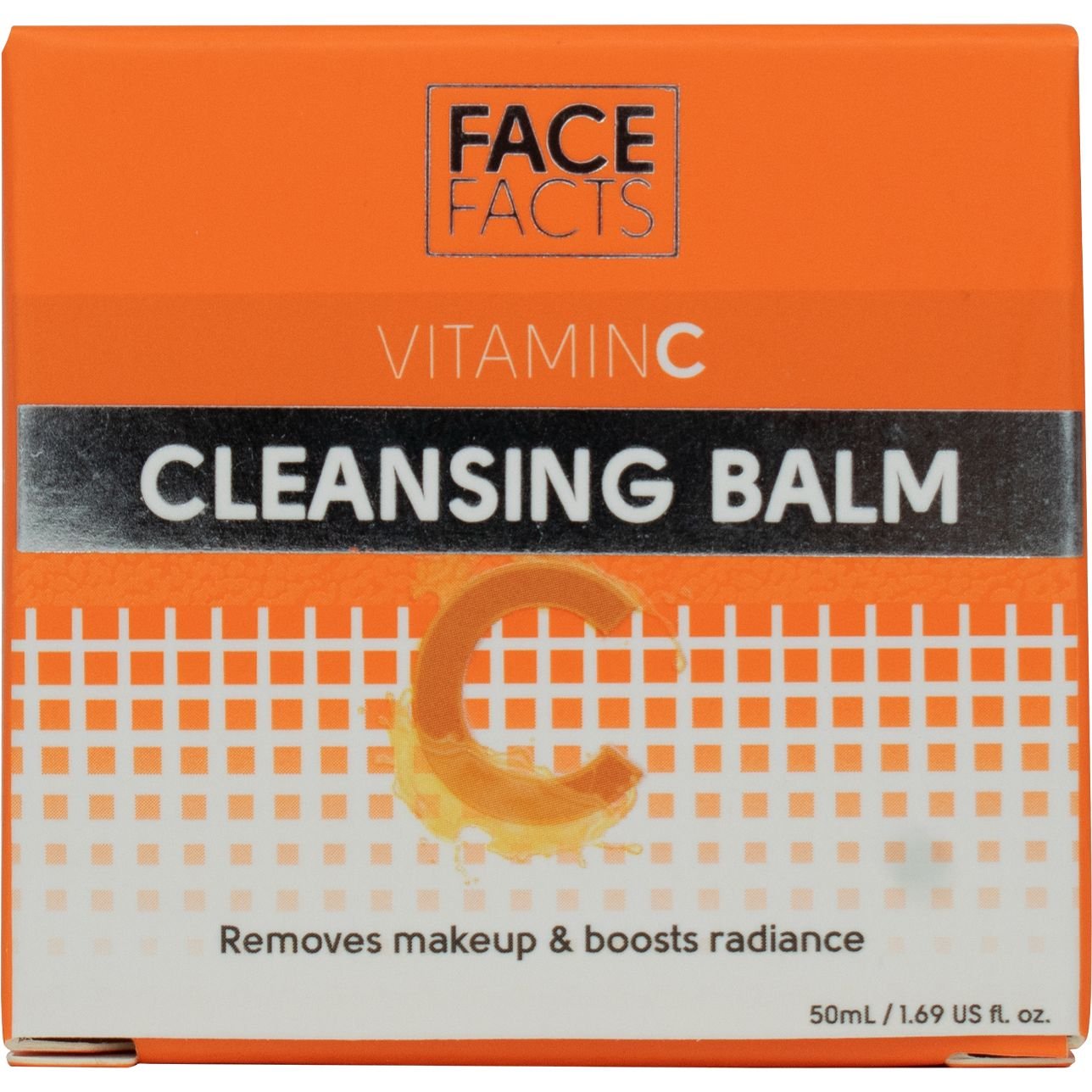Бальзам для очищения кожи лица Face Facts Vitamin C Cleansing Balm с витамином С 50 мл - фото 1