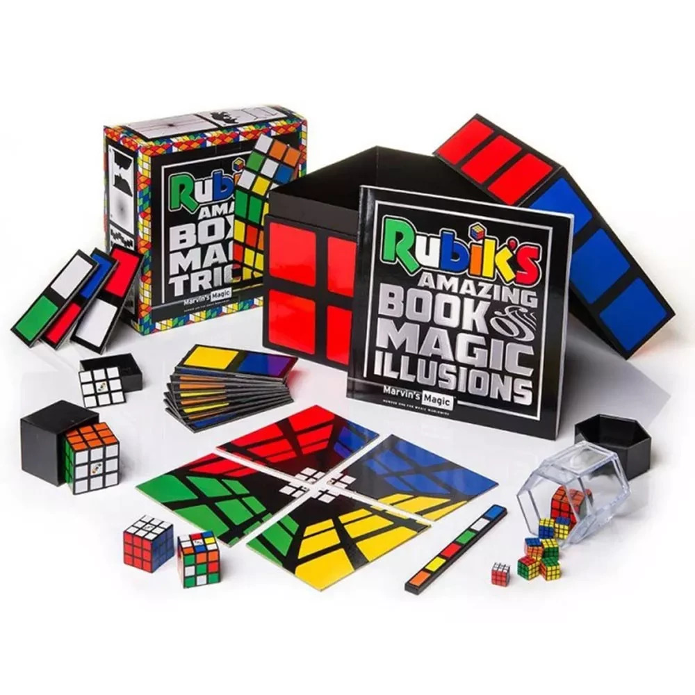Набір з фокусами Marvin's Magic Головоломки для кубика Рубіка. 40 приголомшливих трюків (MMOAS7101) - фото 3
