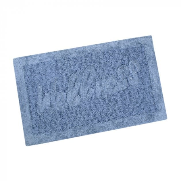 Килимок Irya Welness Вlue, 80х50 см, блакитний (svt-2000022242356) - фото 2