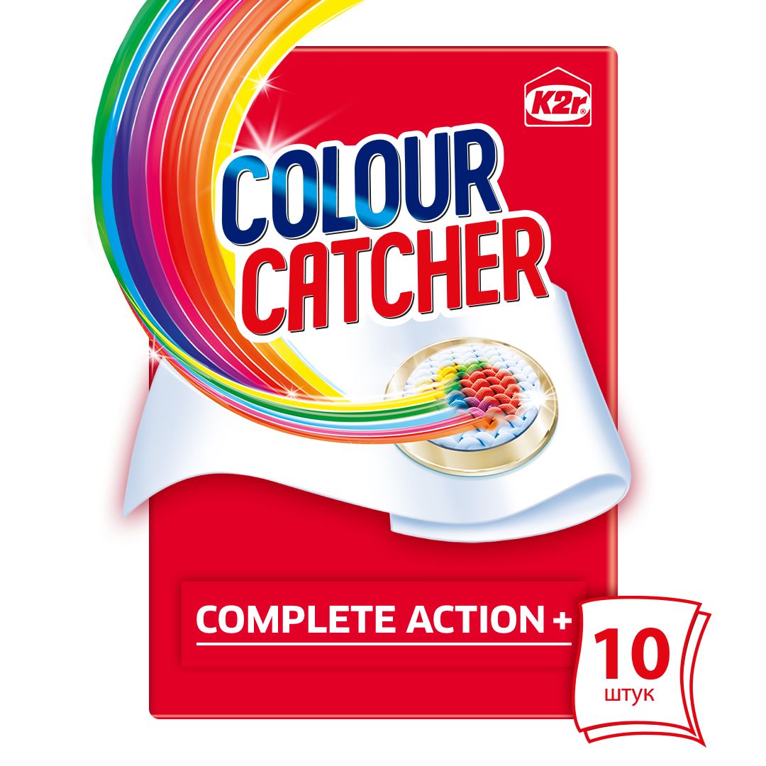 Серветки для прання K2r Colour Catcher кольоропоглинання, 10 шт. - фото 1