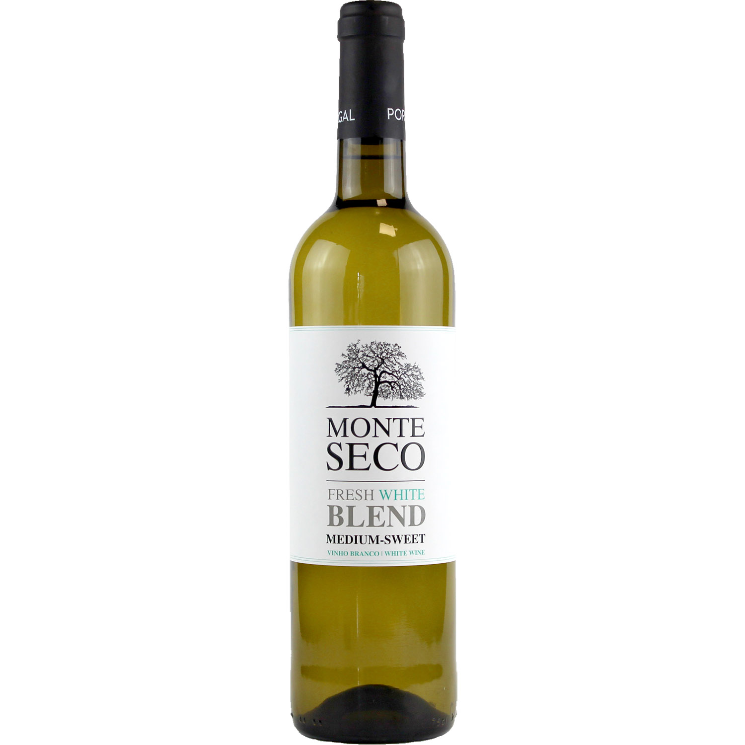 Вино Monte Seco Branco, біле, напівсолодке, 0.75 л - фото 1