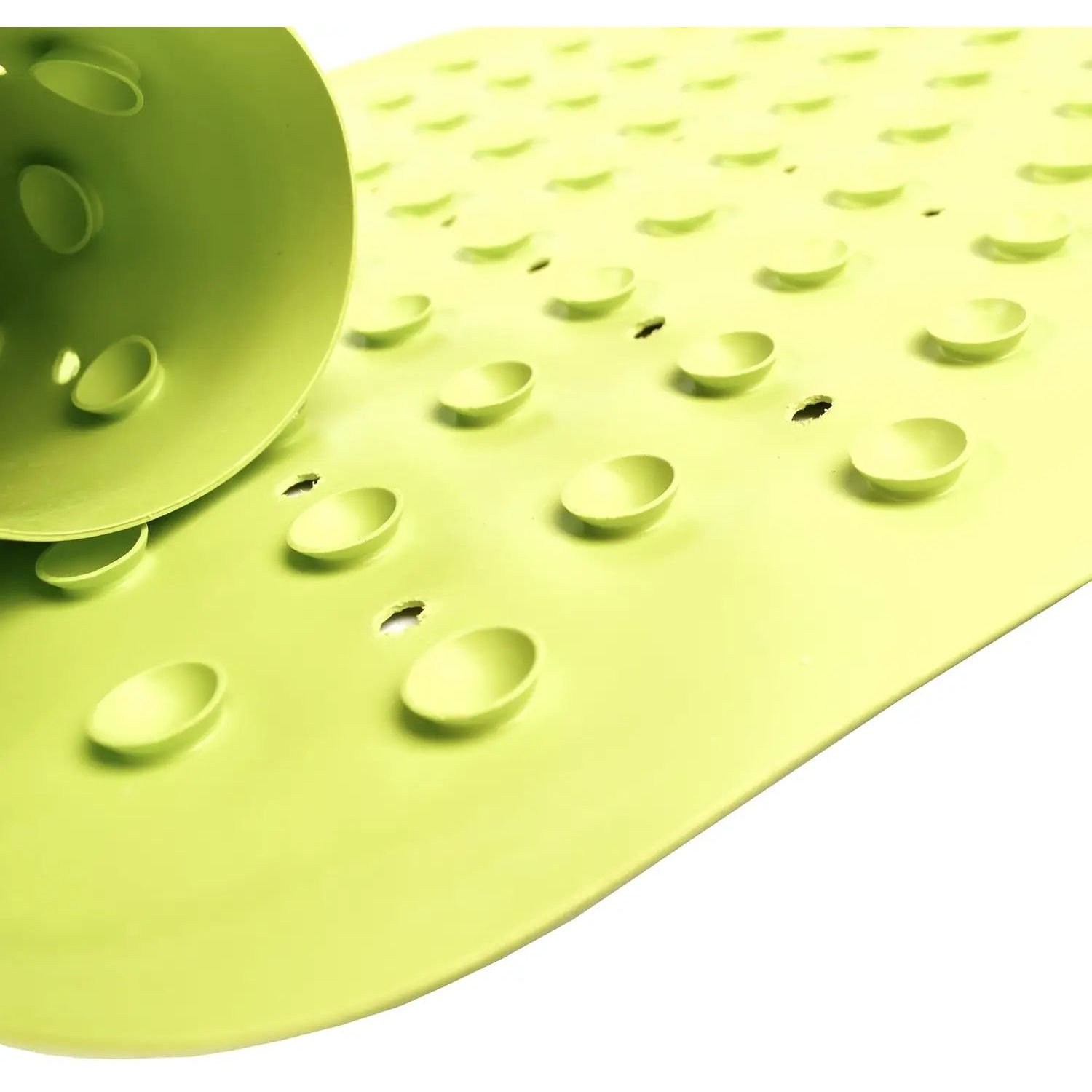 Антиковзаючий килимок для ванної Supretto салатовий (83900001) - фото 4