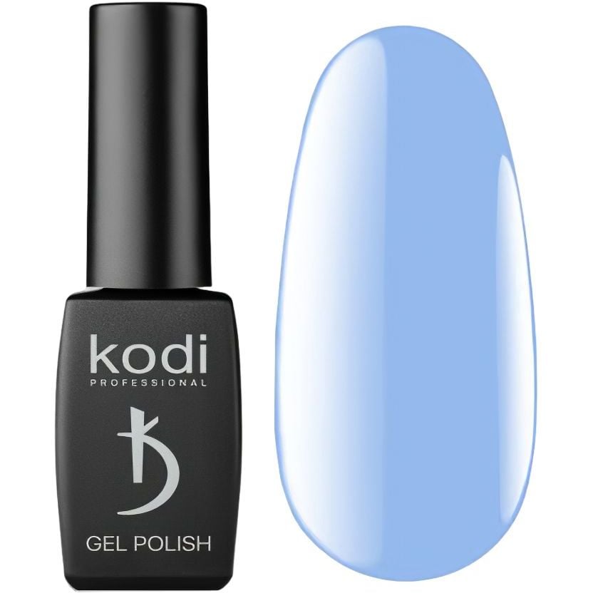 Цветное базовое покрытие для гель-лака Kodi Color Rubber Base Gel Blue Sky 8 мл - фото 1