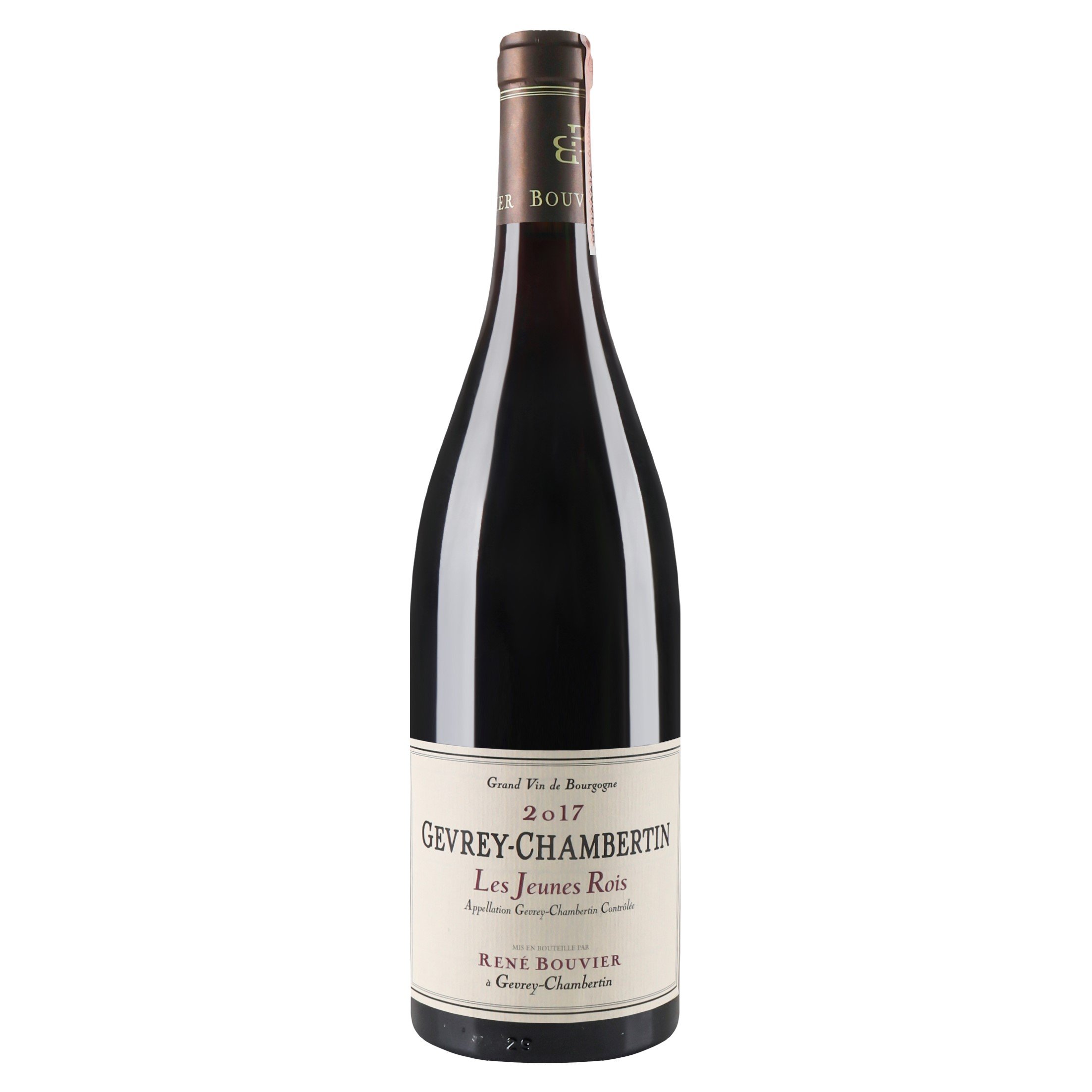 Вино Domaine Rene Bouvier Gevrey-Chambertin Les Jeunes Rois 2017 АОС/AOP, 13%, 0,75 л (804556) - фото 1