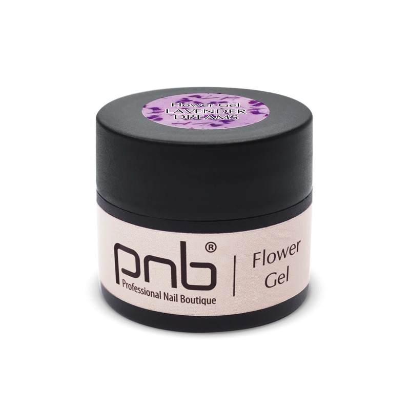 Цветочный гель PNB UV/LED Flower Gel Lavender Dreams 5 мл - фото 2