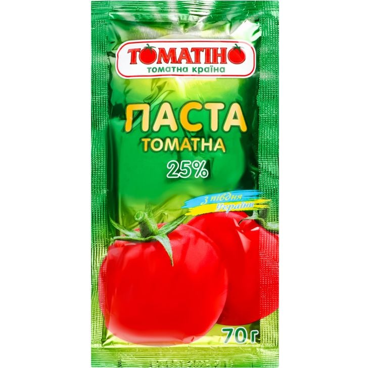 Паста томатна Томатіно 25%, 70 г (925585) - фото 1