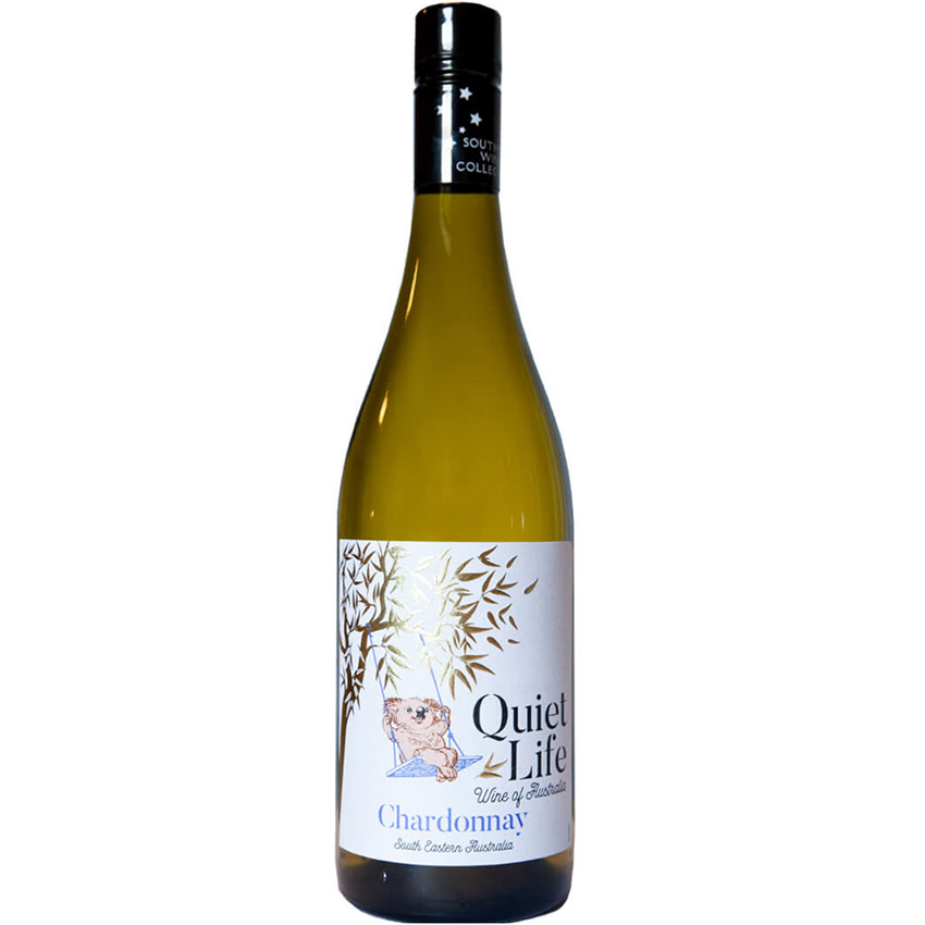 Вино Quiet Life Chardonnay, белое, сухое, 0,75 л - фото 1