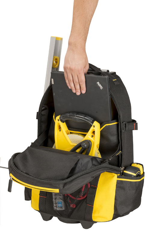 Рюкзак для инструментов Stanley FatMax нейлоновый с колесами 30 л (1-79-215) - фото 4