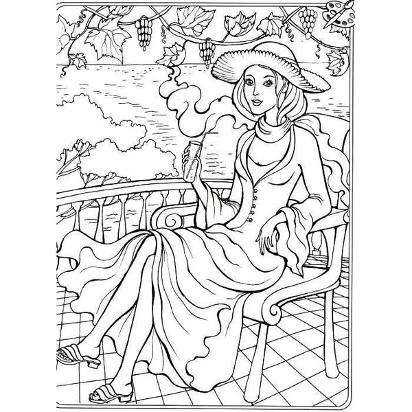 Розмальовки Перо Велика книга розмальовок для дівчаток (344) - фото 2