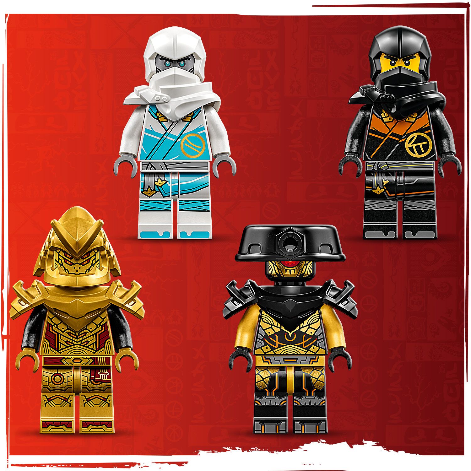 Конструктор LEGO Ninjago Суперсила дракона Зейна автомобіль для перегонів спін-джитсу, 307 деталей (71791) - фото 7