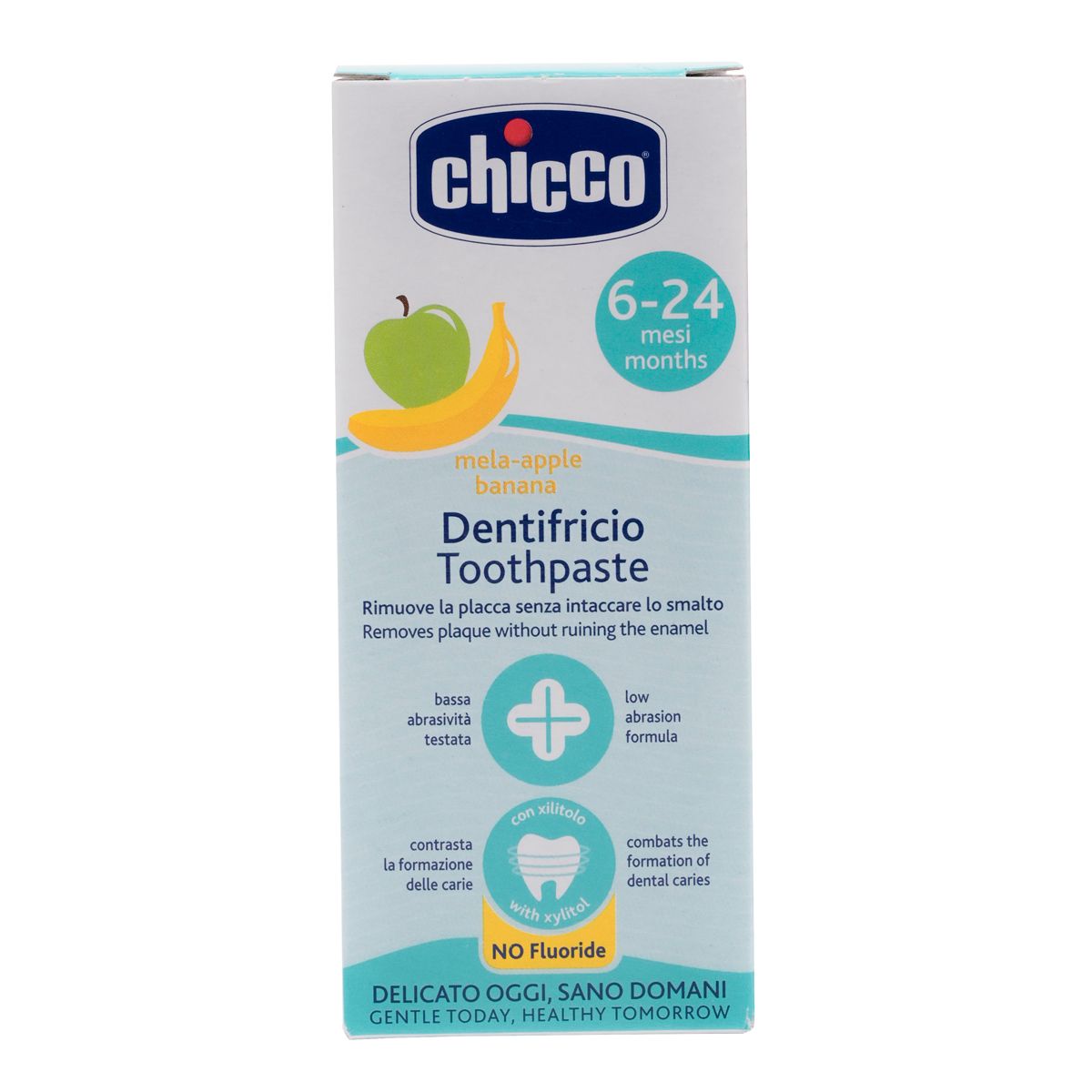 Зубная паста Chicco Яблоко-Банан, 50 мл (02320.10) - фото 2