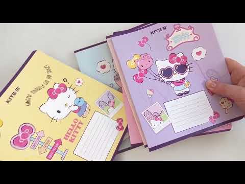 Набор тетрадей Kite Hello Kitty А5 в клетку 18 листов 20 шт. (HK23-236) - фото 2