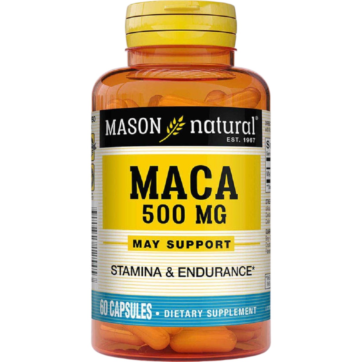 Мака Mason Natural 500 мг 60 капсул - фото 1