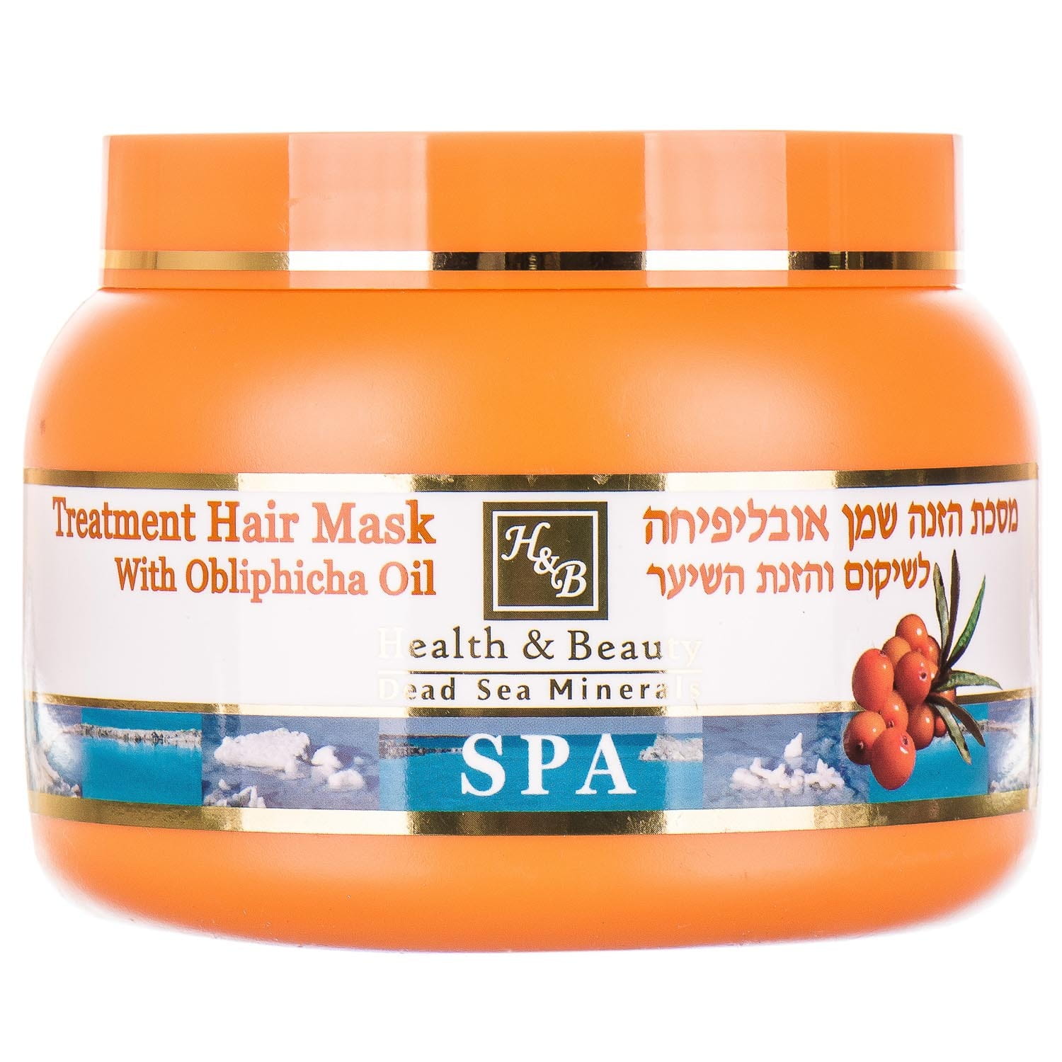 Маска для всіх типів волосся Health&BeautyTreatment Hair Mask With Obliphica Oil 250 мл - фото 2