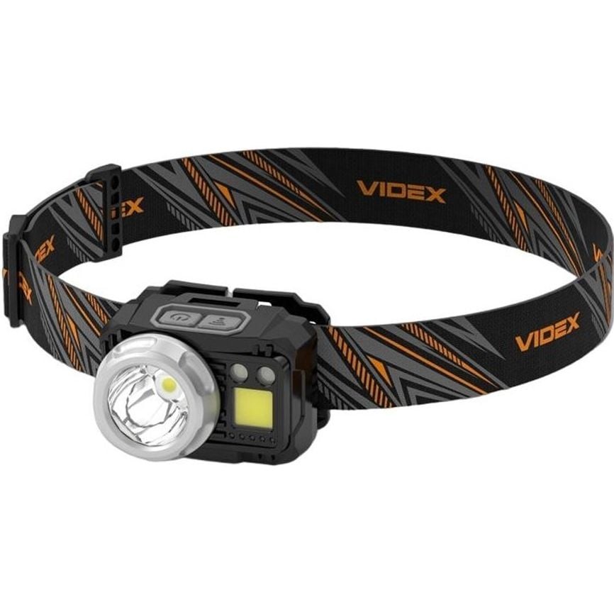 Налобний світлодіодний ліхтарик Videx VLF-H075C 550 Lm 5000 K (VLF-H075C) - фото 1