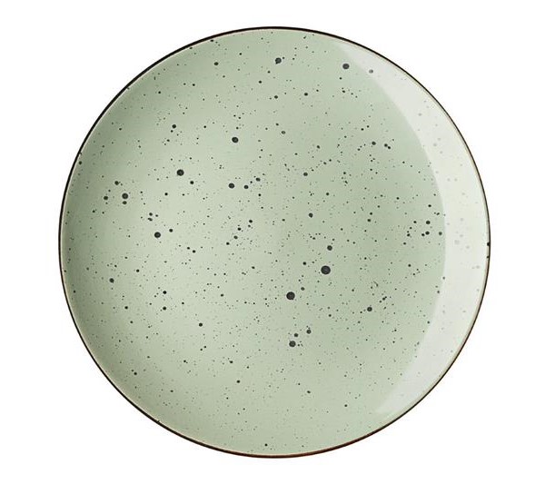 Тарілка десертна Ardesto Bagheria Pastel green, 19 см, зелений (AR2919GGC) - фото 1