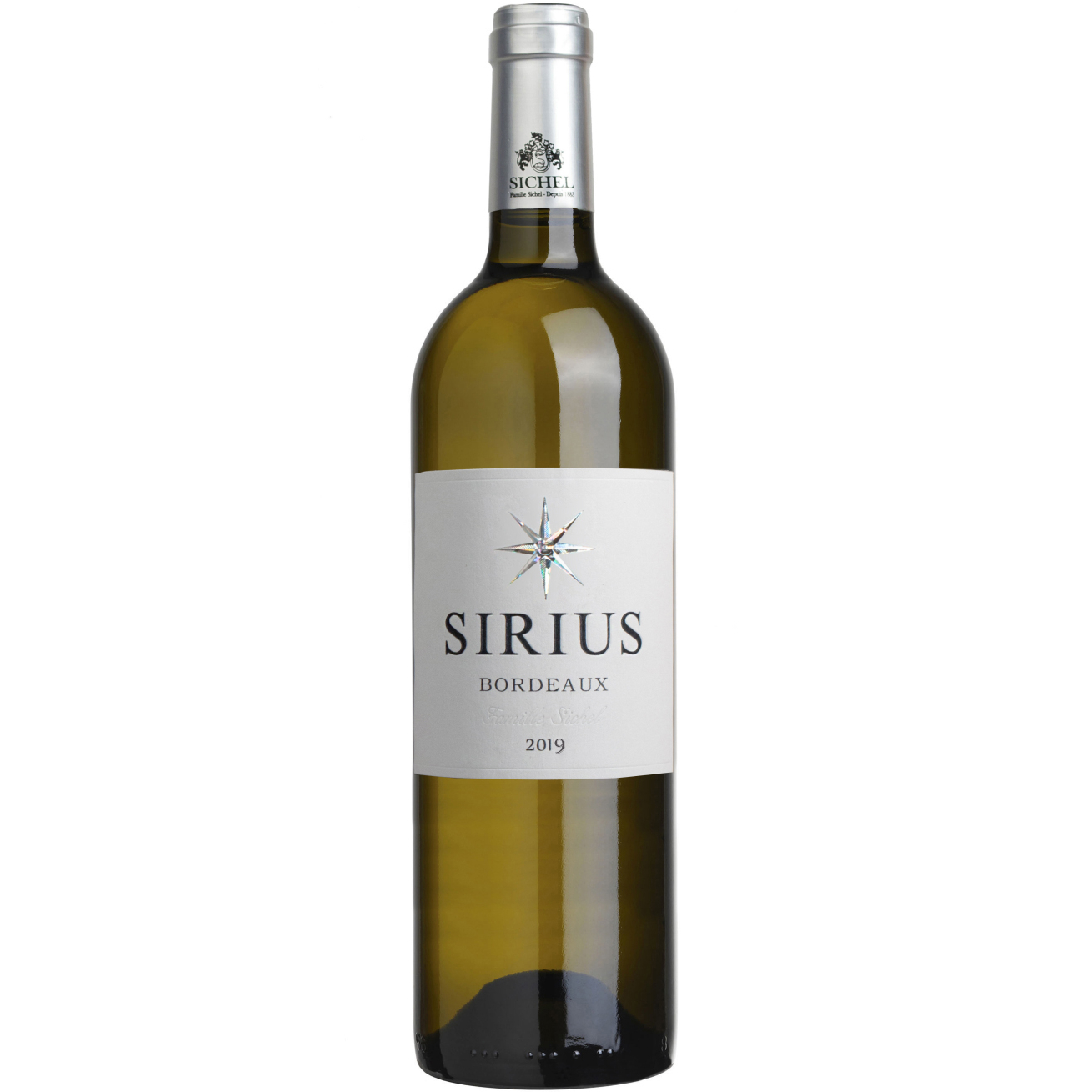 Вино Maison Sichel Sirius Bordeaux, біле, сухе, 12,5%, 0,75 л - фото 1