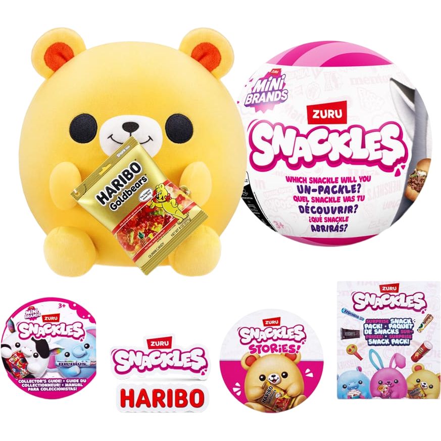 Photos - Soft Toy М'яка іграшка-сюрприз Snackle-R Mini Brands (77510R)