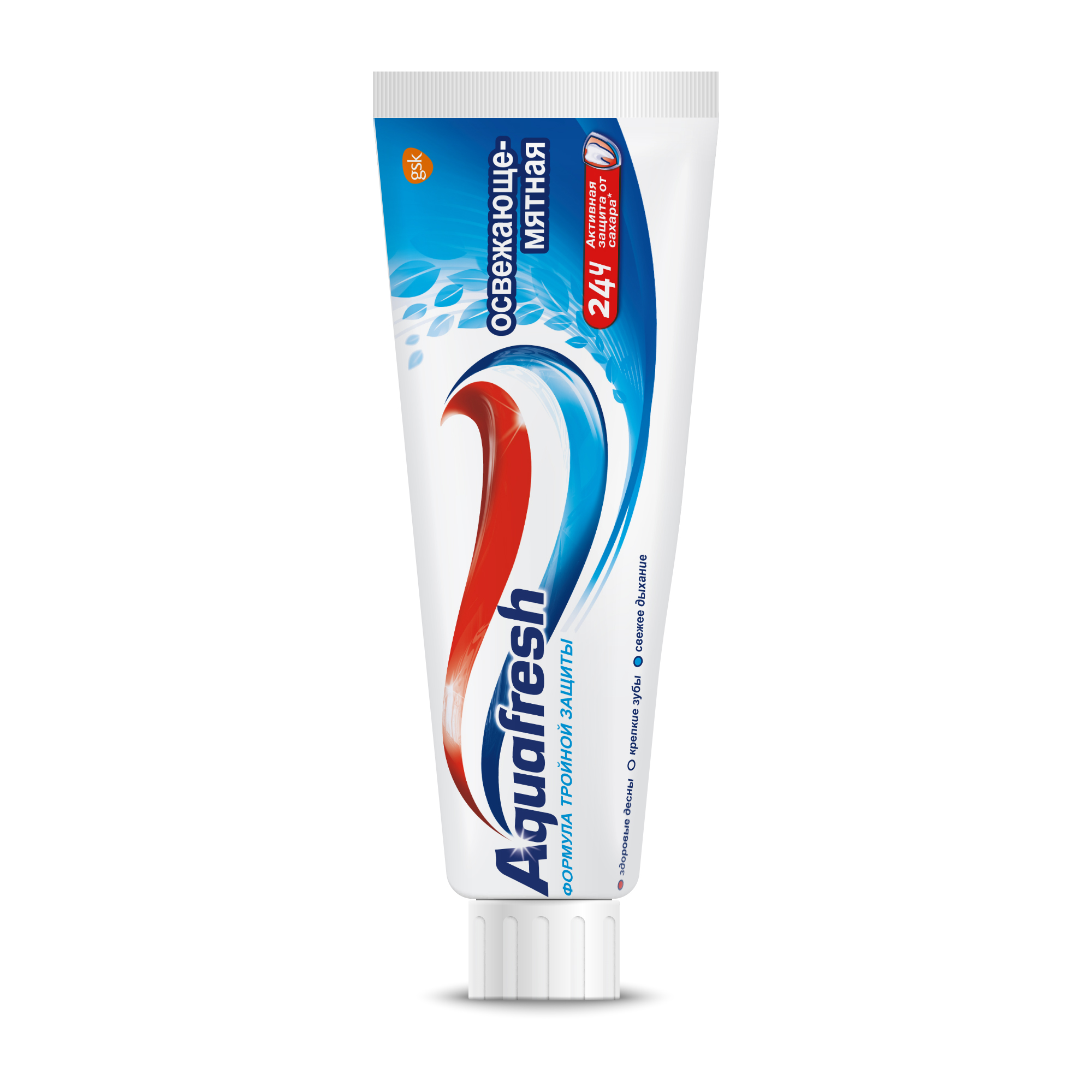 Зубная паста Aquafresh Освежающе-мятная 50 мл - фото 3
